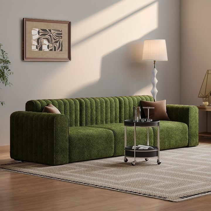 Modern Minimalist Compressible Sectional Couch Set