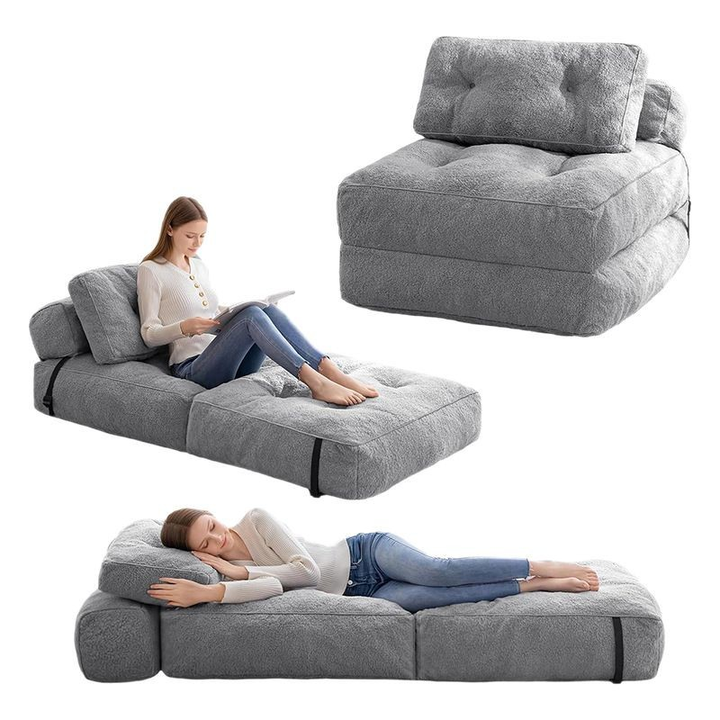 Armless Leisure Relax Reclining Chaise Lounge