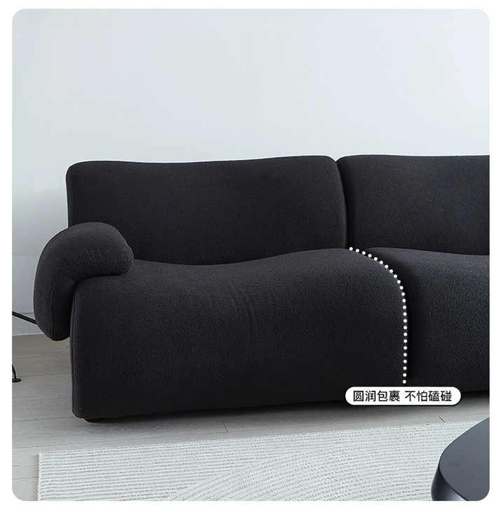 2025 Modern Lamb Fleece Compression Sofa Set