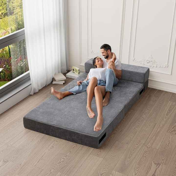 Custom Compressed Couch Sofa Bed for Hotel Bedroom Apartment Living Room