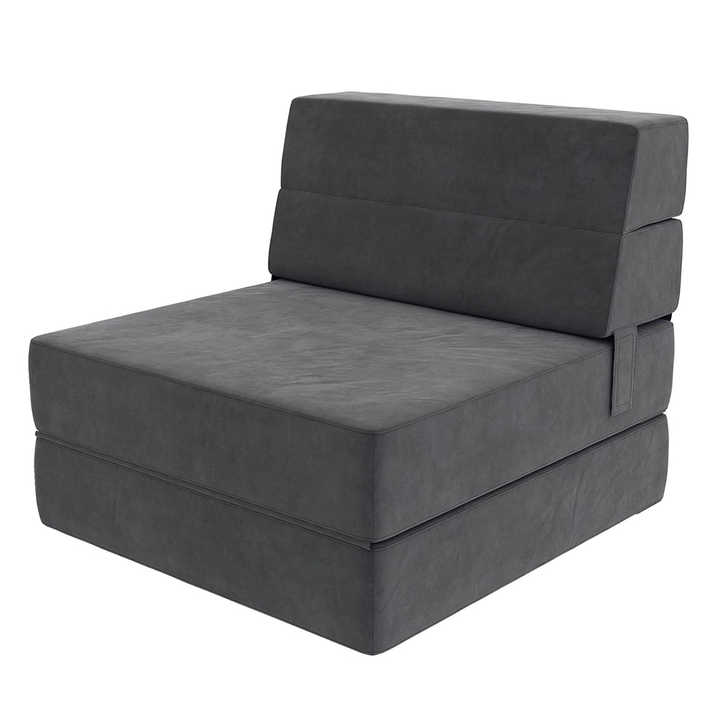 Kids 3-in-1 Modular Convertible Folding Sofa - Compressed Foam Mattress