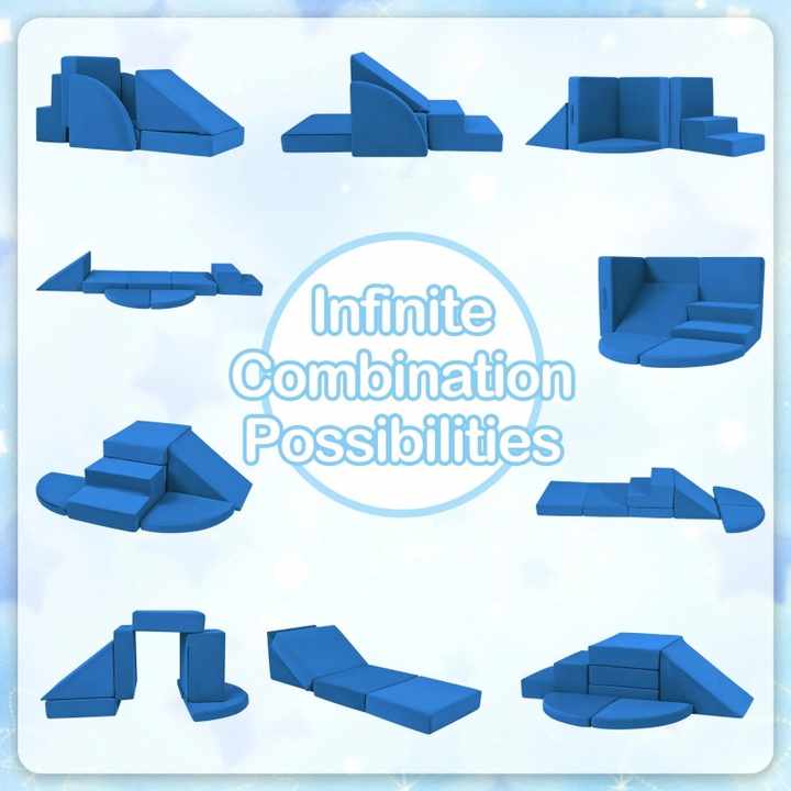 5pcs Toddler Play Ground Soft Safe Cube