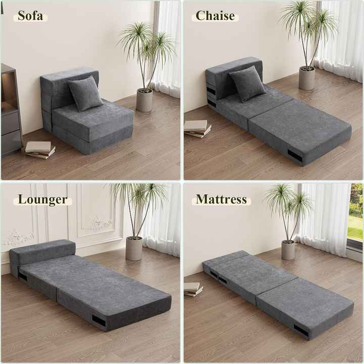 Foldable Toddler Compressed Sofa and Sleeper Mattess