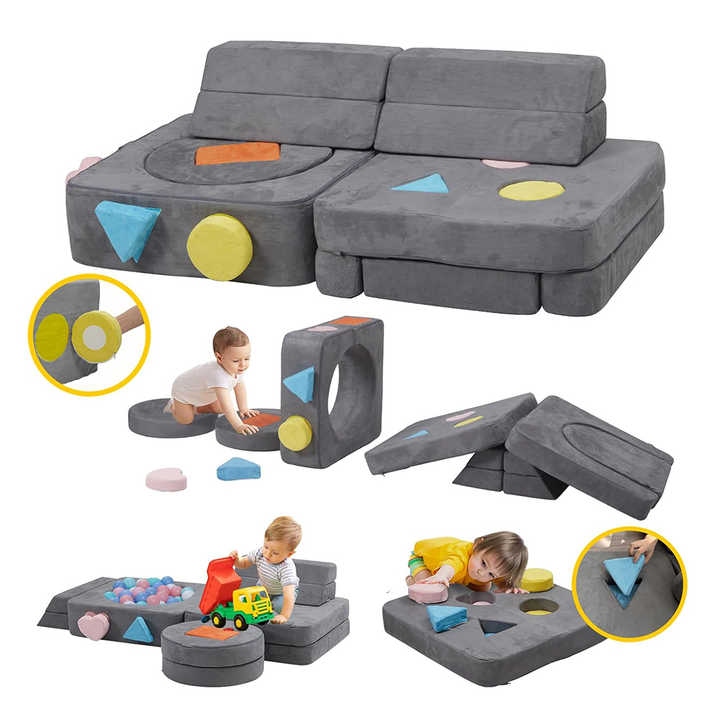 Kid's Combo Couch Playset - Enhances Cognition Play Gift