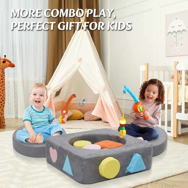 Kid's Combo Couch Playset - Enhances Cognition Play Gift