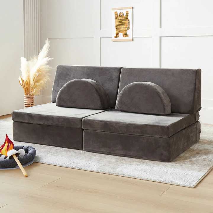 8-in-1 Transformable Foam Sofa - Boys and Girls DIY Blocks