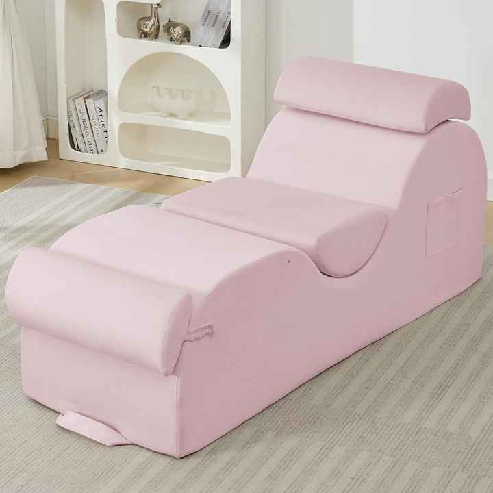 Ergonomic S Curved Yoga Chaise Lounge