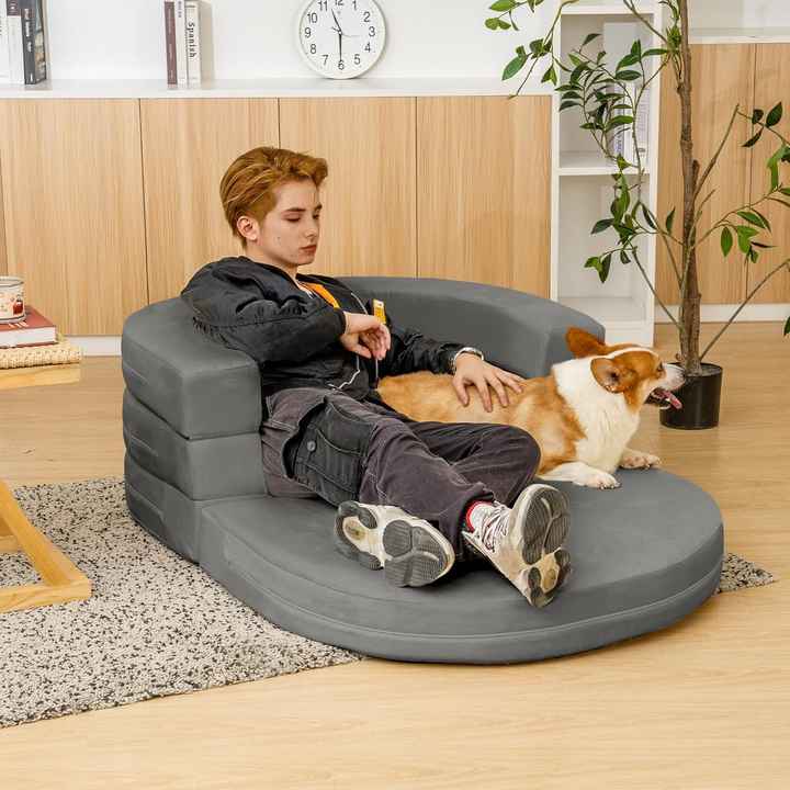 3 in 1 Memory Foam Human Pet Dog Bed
