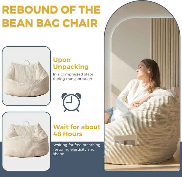 Relaxing Bean Bag For Reading & Gaming