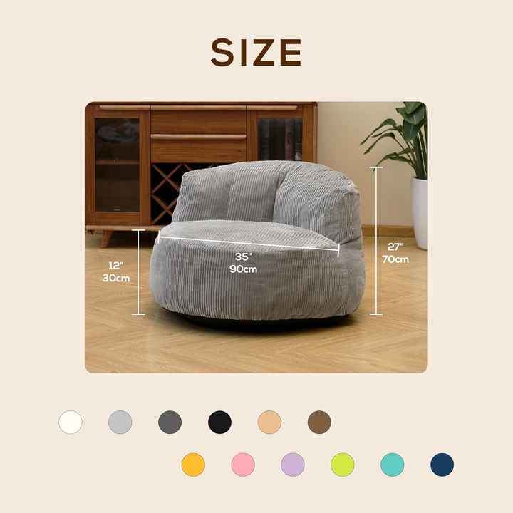 High Back Bean Bag Lounge Couch