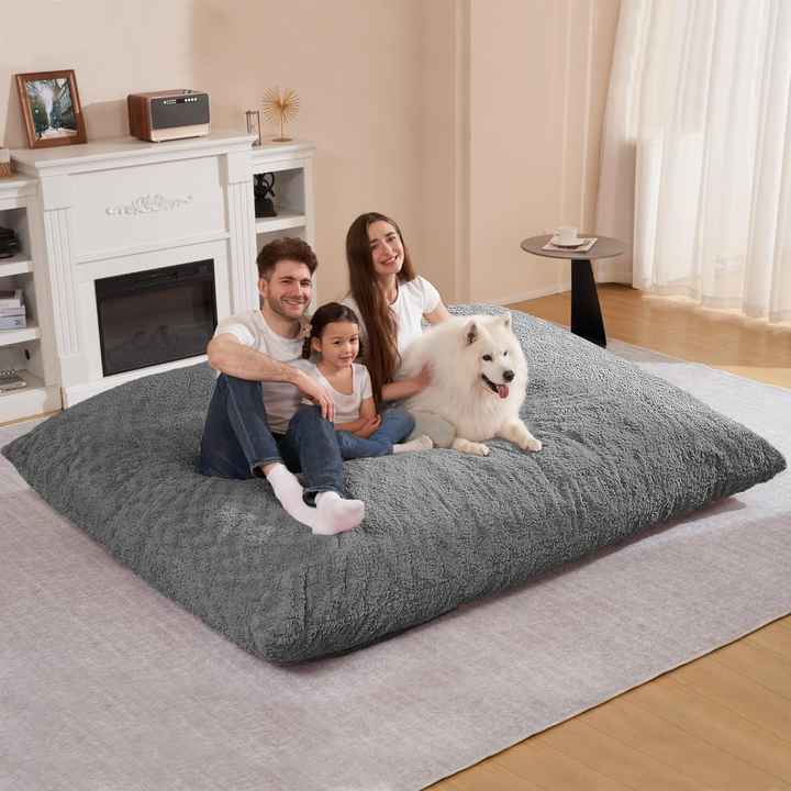 Oversized Foam Recliner Sofa Bed Lazy Bean Bag Couch