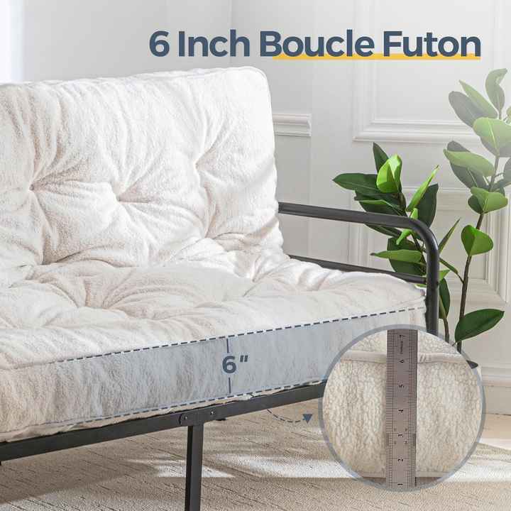 Shredded Memory Foam Sofa Bed and Floor Mattress
