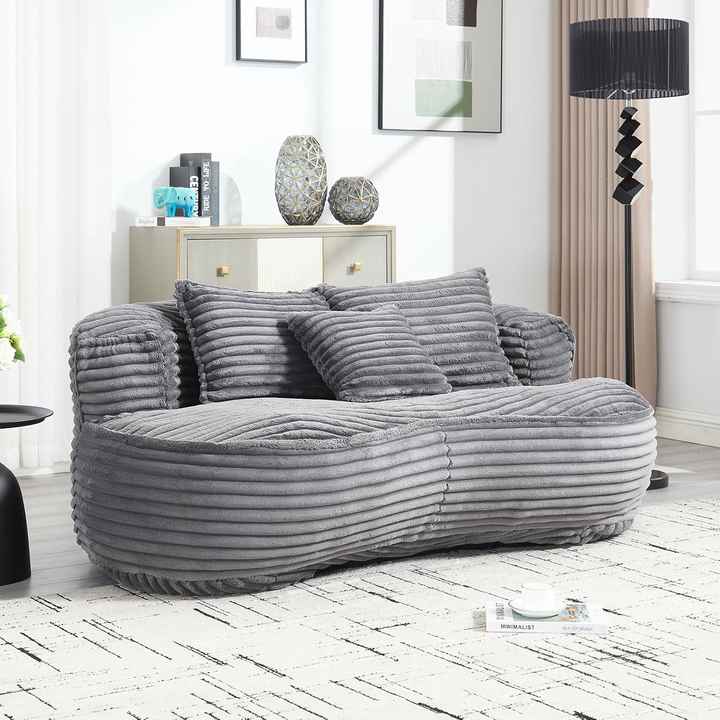Sealed Vacuum Compression Lazy Sofa Bean Bag Couch