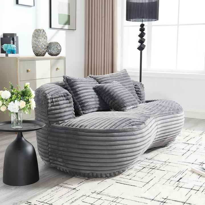 Sealed Vacuum Compression Lazy Sofa Bean Bag Couch