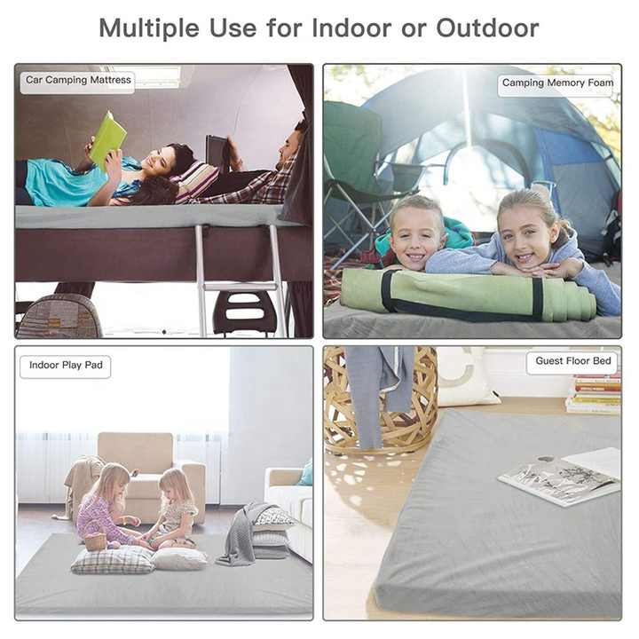 Memory Foam Sleeping Mattress for Home GYM and Camping
