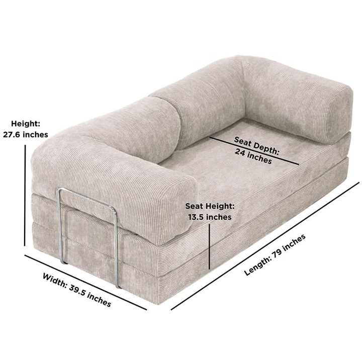Living Room Vacuum Packed Foam Sofa
