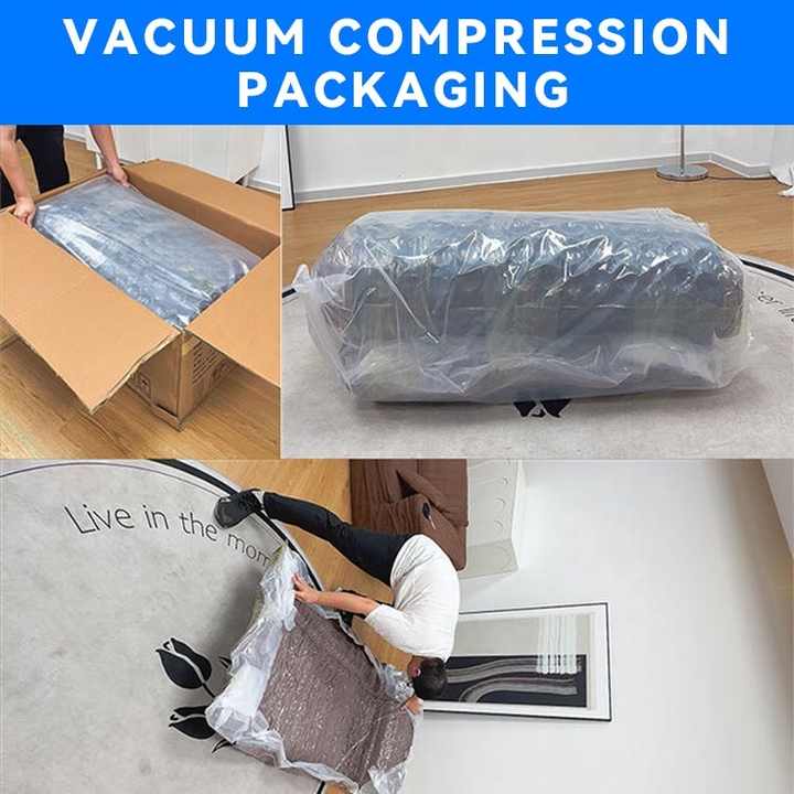 Living Room Vacuum Packed Foam Sofa