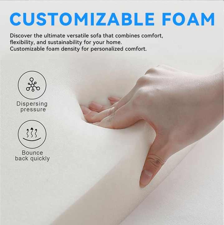 Living Room Vacuum Packed Foam Sofa