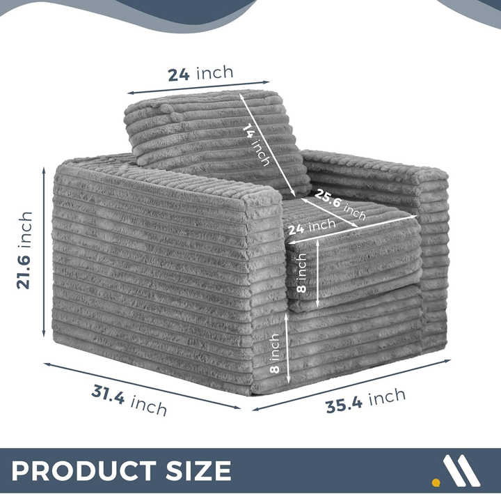 Compressed Foam Bean Bag Sofa Compress Couch