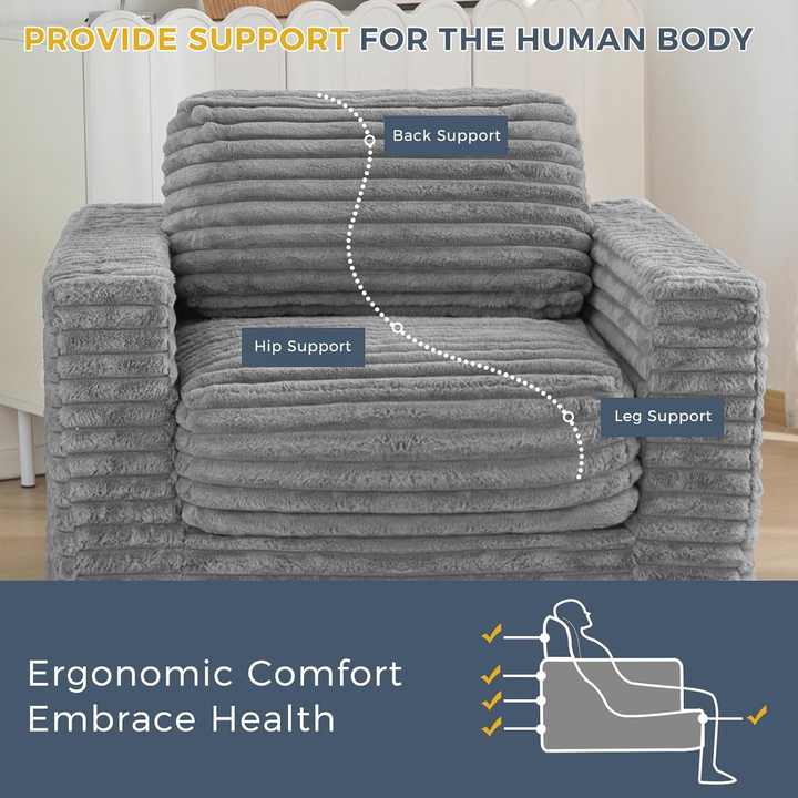Compressed Foam Bean Bag Sofa Compress Couch