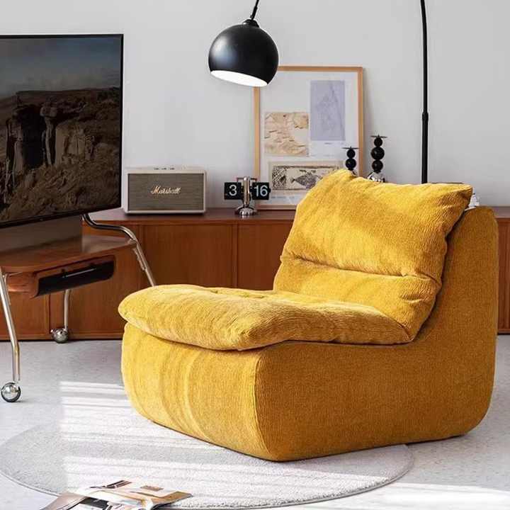 Vacuum Compressed Single Seat Lazy Sofa