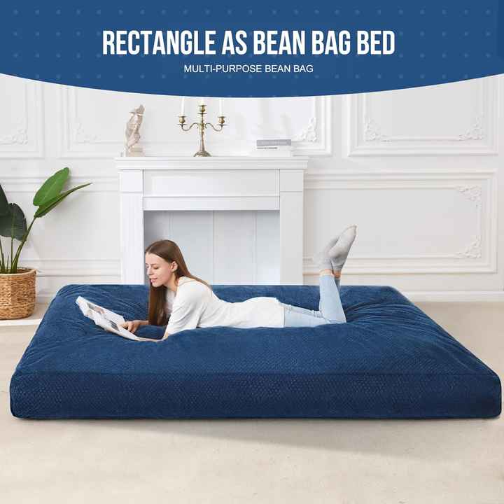 Removable 3-in-1 Single Relax Bean Bag Sofa