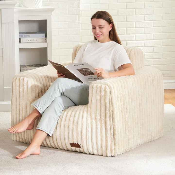 Vacuum Compression Lazy Bean Bag Sofa Chair