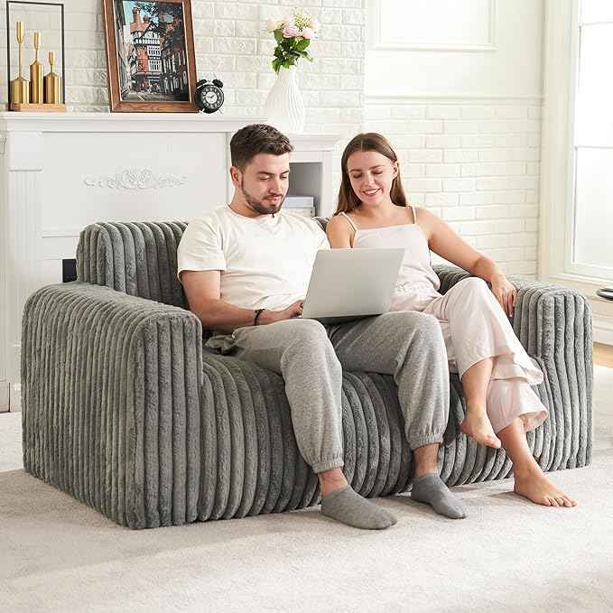 Vacuum Compression Lazy Bean Bag Sofa Chair