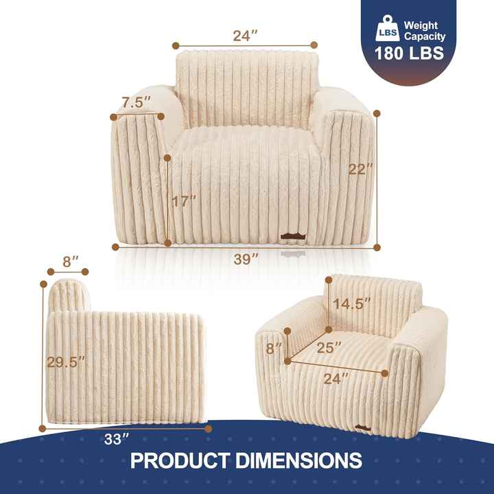 Vacuum Compression Lazy Bean Bag Sofa Chair