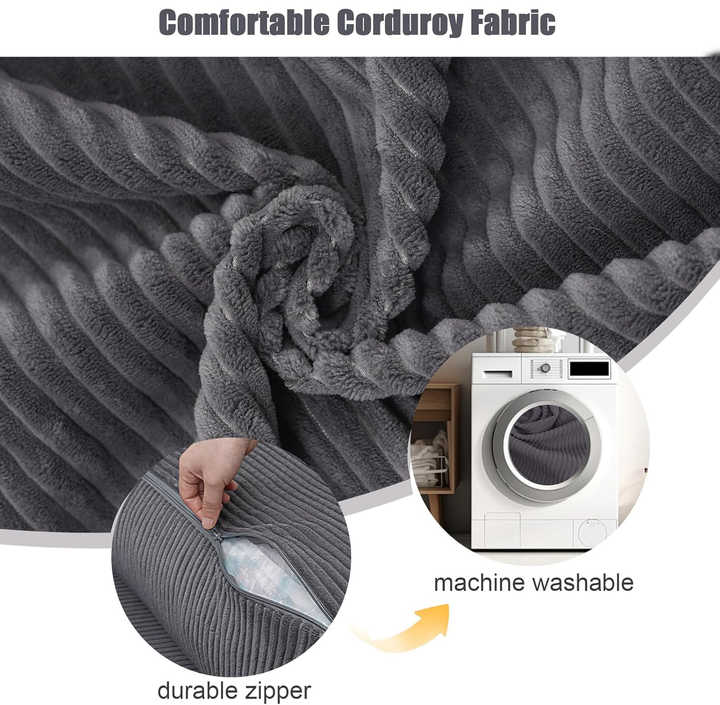 Multi-Functional Foldable Compression Sofa and Bed Set