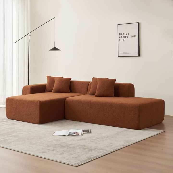 105" Living Room Modular Sectional Sofa Set