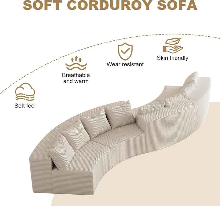 Living Room Modular Sectional Compressed Sofa