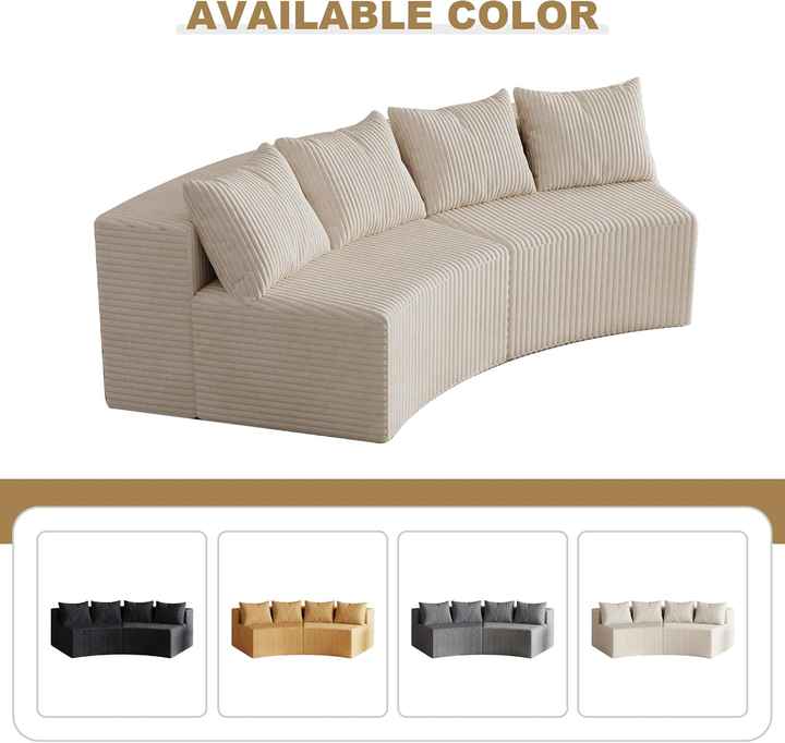 Living Room Modular Sectional Compressed Sofa