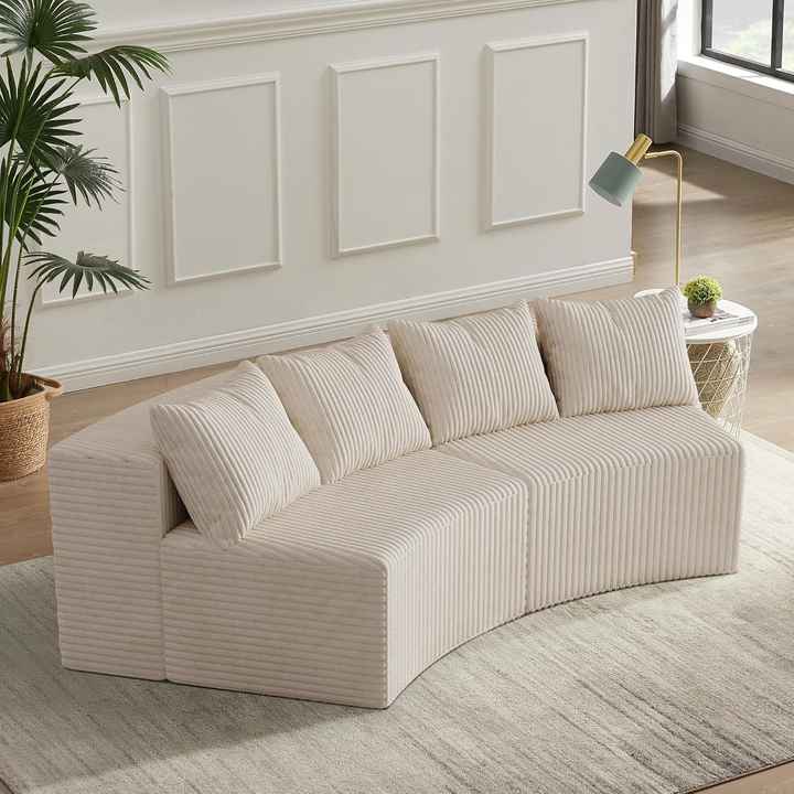 Living Room Modular Sectional Compressed Sofa