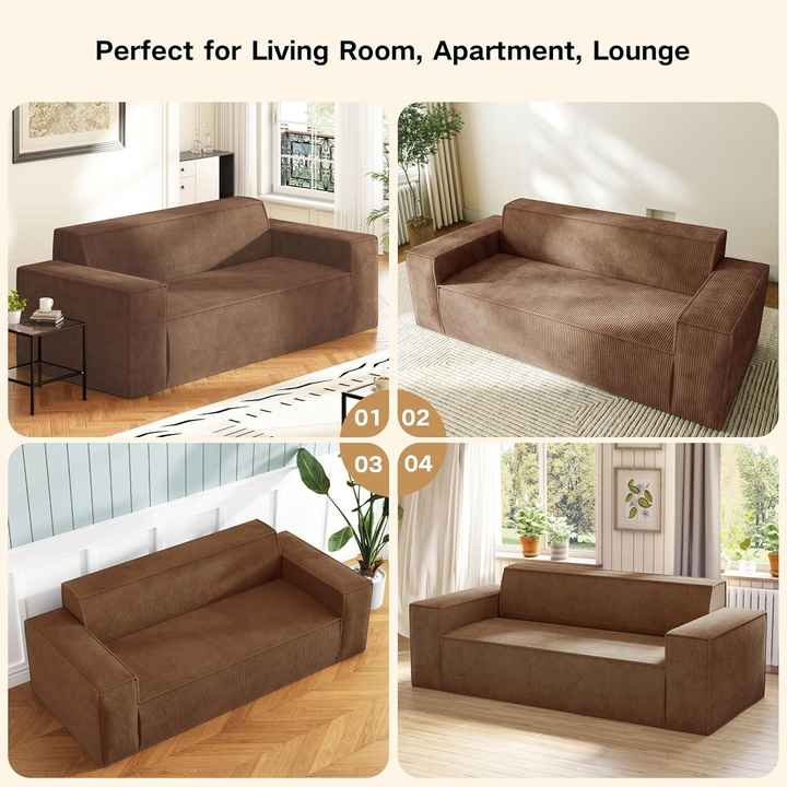Home & Hotel Office Modular Sofa Set With Compressed Package