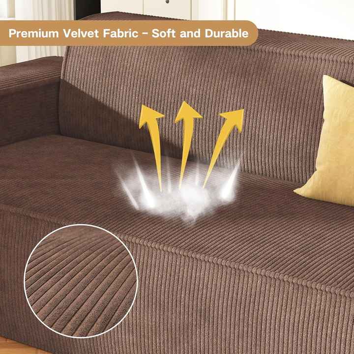 Home & Hotel Office Modular Sofa Set With Compressed Package
