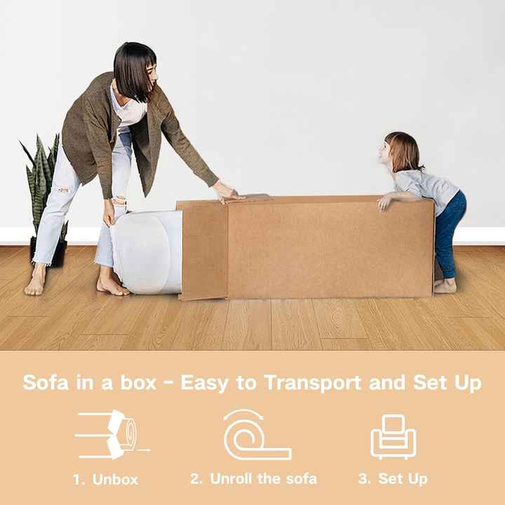 Home & Hotel Office Modular Sofa Set With Compressed Package