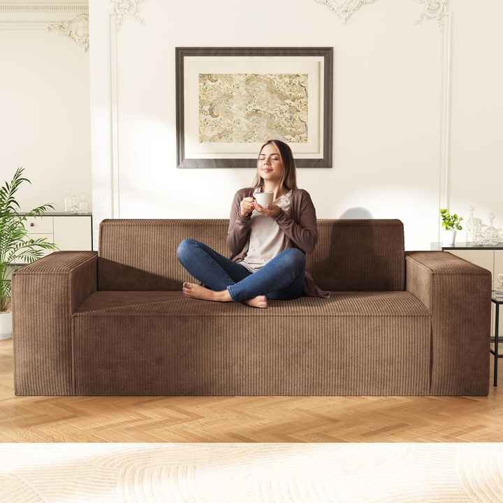 Home & Hotel Office Modular Sofa Set With Compressed Package