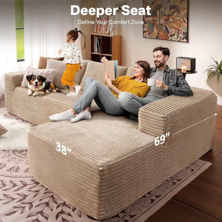 Customize Living Room Furniture Vacuum Compression Sofa
