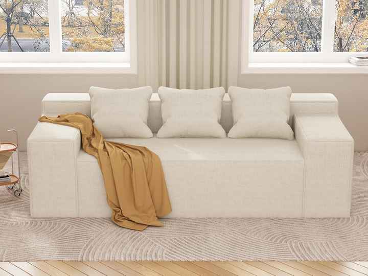 Modern Corner Modular Sectional Compressed Sofa