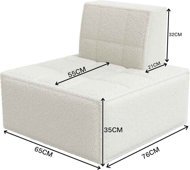 High Density Foam Reading Sofa Bean Bag