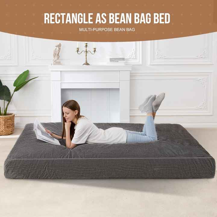 Removable Variable Shape Convertible Bean Bag Chair