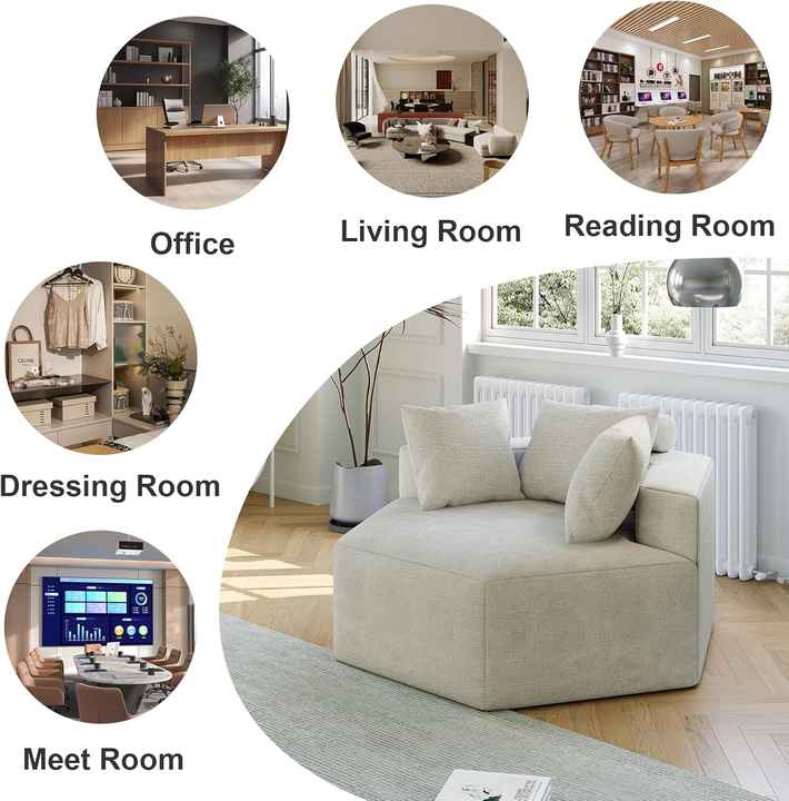 Hexagon Compress Sleeper Sofa Bed