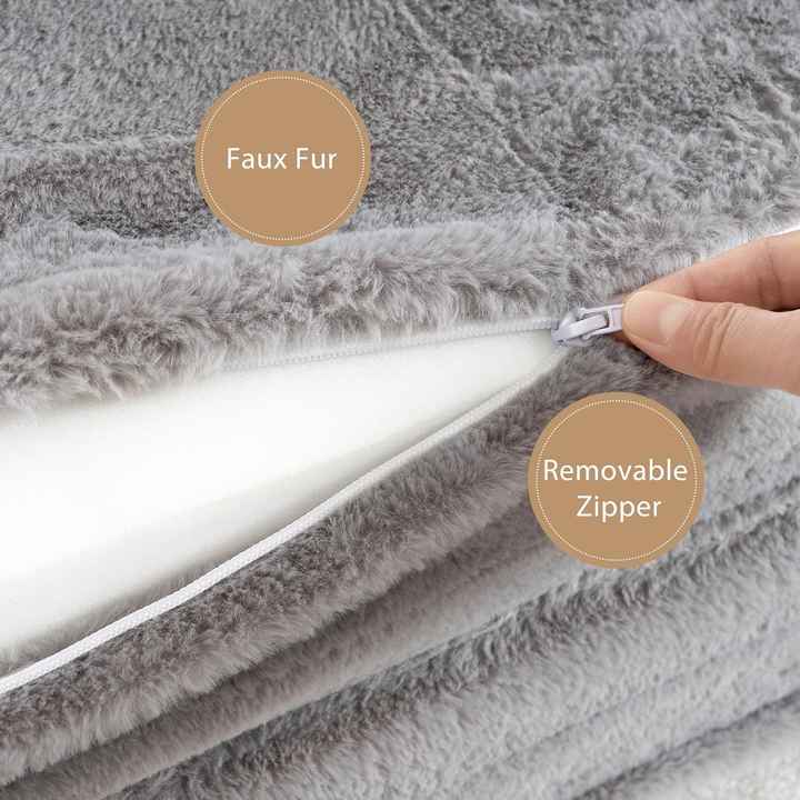 Vacuum Compressed Folding Beanbag Chair