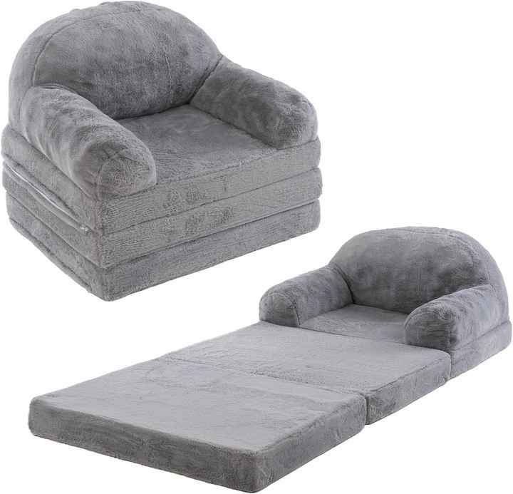 Vacuum Compressed Folding Beanbag Chair