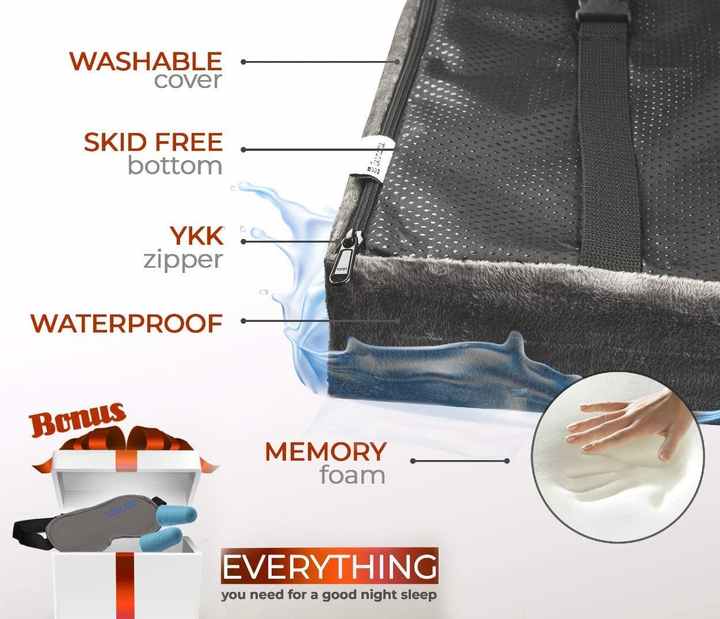 Memory Foam Mattress - Camping Sleep Mat
