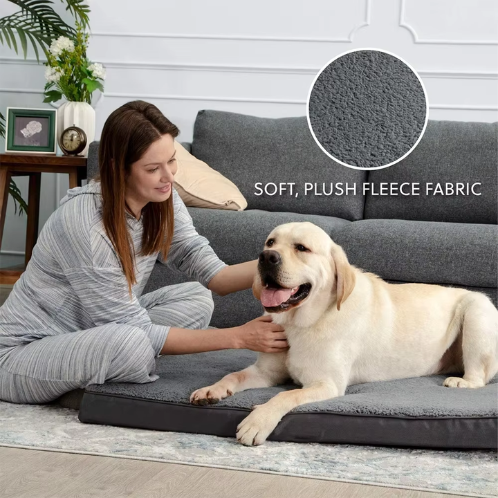Custom High Density Memory Foam Pet Bed Washable Detachable Dog Bed for Large Medium Small Dogs Mats