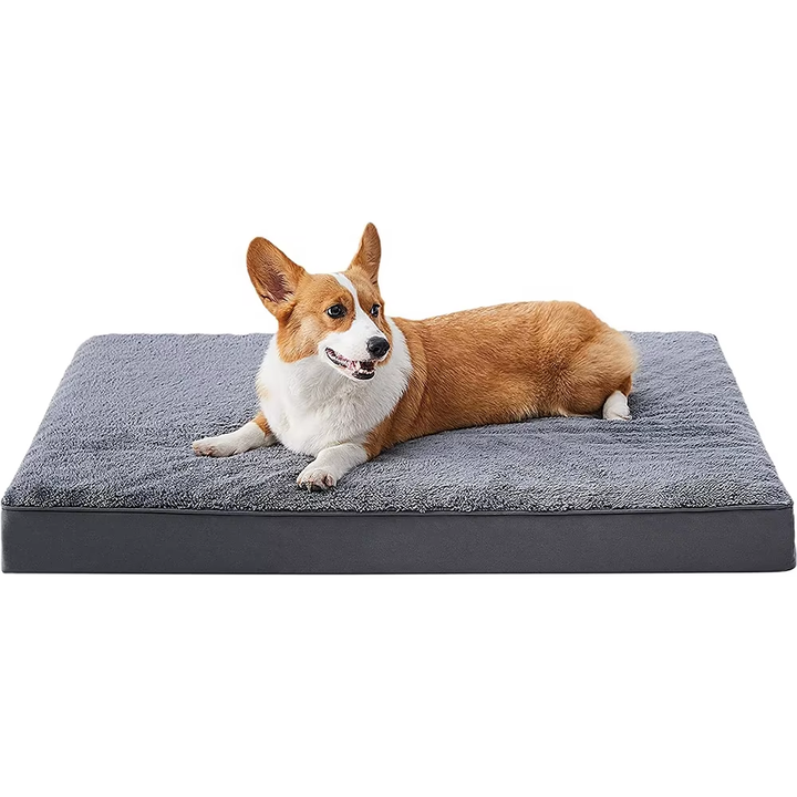 Custom High Density Memory Foam Pet Bed Washable Detachable Dog Bed for Large Medium Small Dogs Mats