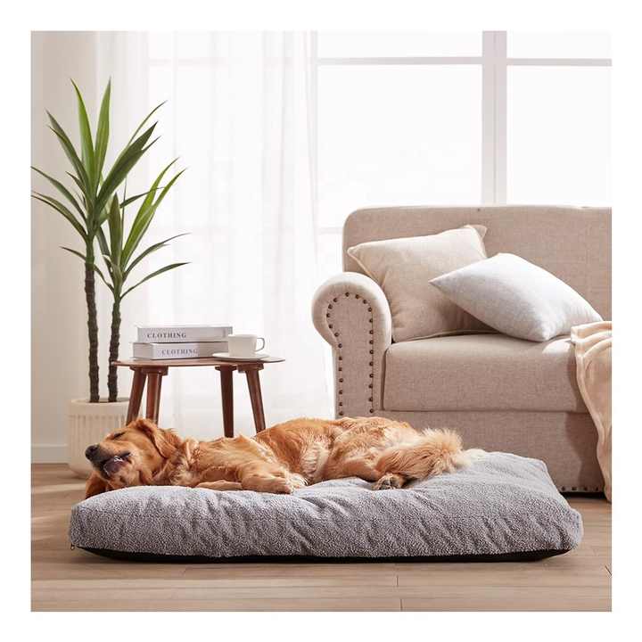 Waterproof Removable Washable Cover Orthopedic Deep Sleeping Memory Foam Dog Bed for Large Dogs
