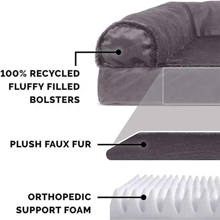 Removable Washable Cover Waterproof Orthopedic Dog Beds Large Dogs Waterproof Sofa Large Dog Bed